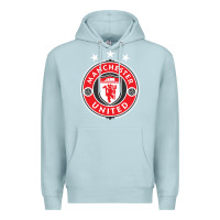 Blue Mist United manchester Premium Hoodie - FloraArt