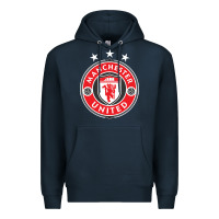 Navy United manchester Premium Hoodie - FloraArt