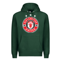 Sports Green United manchester Premium Hoodie - FloraArt