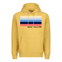 Antique Gold biarritz france 1990 Premium Hoodie - FloraArt