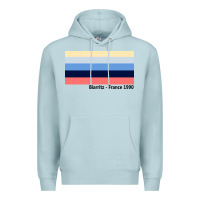 Blue Mist biarritz france 1990 Premium Hoodie - FloraArt