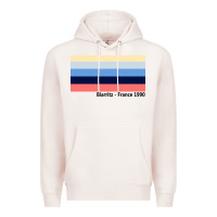 Pale Pink biarritz france 1990 Premium Hoodie - FloraArt