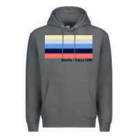 Rock biarritz france 1990 Premium Hoodie - FloraArt