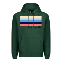 Sports Green biarritz france 1990 Premium Hoodie - FloraArt