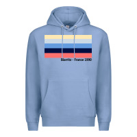 Colony Blue biarritz france 1990 Premium Hoodie - FloraArt