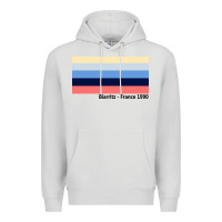 Dove Grey biarritz france 1990 Premium Hoodie - FloraArt