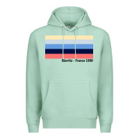 Seafoam biarritz france 1990 Premium Hoodie - FloraArt