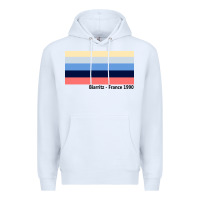 White biarritz france 1990 Premium Hoodie - FloraArt