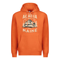 Carrot acadia national park maine nature hike outdoors vintage t shirt Premium Hoodie - ArtMosaic