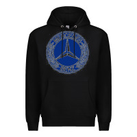 Black white amg Premium Hoodie - ArtMosaic
