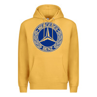 Mustard white amg Premium Hoodie - ArtMosaic