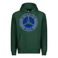 Sports Green white amg Premium Hoodie - ArtMosaic
