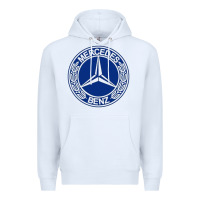 White white amg Premium Hoodie - ArtMosaic