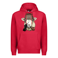 Cardinal Detective Sheep Lamb Spy Investigator Farmer Sheep Lover 53 Premium Hoodie - ArtMosaic