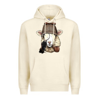 Sandshell Detective Sheep Lamb Spy Investigator Farmer Sheep Lover 53 Premium Hoodie - ArtMosaic