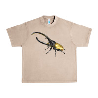 French Oak Hercules Beetle Side Urban Heavy Tee - LillyAllenDesigns