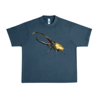 Midnight Navy Hercules Beetle Side Urban Heavy Tee - LillyAllenDesigns
