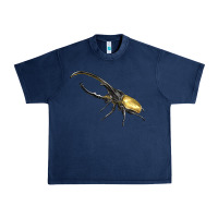 Navy Hercules Beetle Side Urban Heavy Tee - LillyAllenDesigns