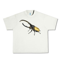 Pistachio Hercules Beetle Side Urban Heavy Tee - LillyAllenDesigns