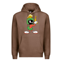 Chestnut marvin the martian looney Premium Hoodie - ArtMosaic