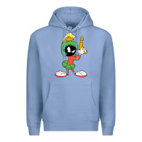 Colony Blue marvin the martian looney Premium Hoodie - ArtMosaic