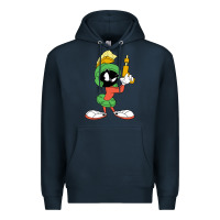 Navy marvin the martian looney Premium Hoodie - ArtMosaic