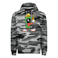 Slate Camo marvin the martian looney Premium Hoodie - ArtMosaic