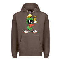 Coffee marvin the martian looney Premium Hoodie - ArtMosaic