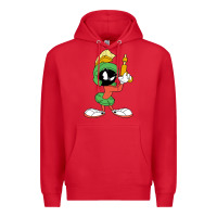 Red marvin the martian looney Premium Hoodie - ArtMosaic