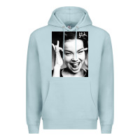 Blue Mist my name is bjork [tw] Premium Hoodie - ArtMosaic