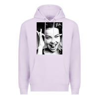 Lilac my name is bjork [tw] Premium Hoodie - ArtMosaic