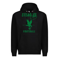Black steagles football est 1943 phil phit combine team pullover hoodie Premium Hoodie - ArtMosaic