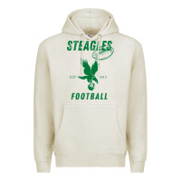 Oatmeal Heather steagles football est 1943 phil phit combine team pullover hoodie Premium Hoodie - ArtMosaic