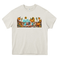 Cream hello pumpkin libbey glass Heavy Core Tee - BundleAndBundleShop