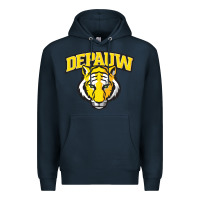 Navy depauw clubs Premium Hoodie - ArtMosaic