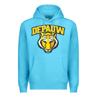 Ocean Blue depauw clubs Premium Hoodie - ArtMosaic