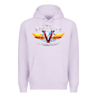 Lilac Victory Motorcycles Premium Hoodie - ArtMosaic