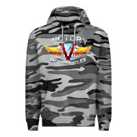 Slate Camo Victory Motorcycles Premium Hoodie - ArtMosaic