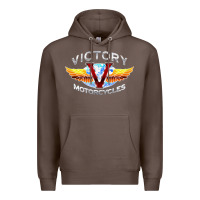 Coffee Victory Motorcycles Premium Hoodie - ArtMosaic