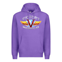 Purple Victory Motorcycles Premium Hoodie - ArtMosaic