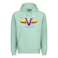 Seafoam Victory Motorcycles Premium Hoodie - ArtMosaic