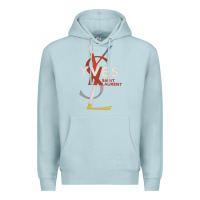 Blue Mist yvessaintlaurent Premium Hoodie - ArtMosaic