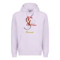 Lilac yvessaintlaurent Premium Hoodie - ArtMosaic