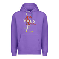 Purple yvessaintlaurent Premium Hoodie - ArtMosaic