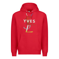 Red yvessaintlaurent Premium Hoodie - ArtMosaic