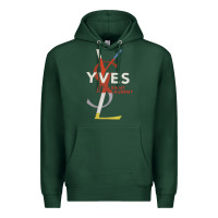 Sports Green yvessaintlaurent Premium Hoodie - ArtMosaic
