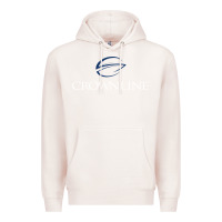 Pale Pink Crownline Boats Premium Hoodie - ArtMosaic