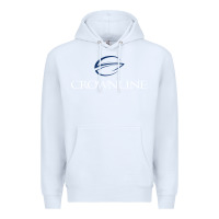 White Crownline Boats Premium Hoodie - ArtMosaic