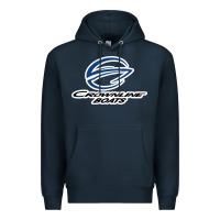 Navy Crownline Boats Premium Hoodie - ArtMosaic