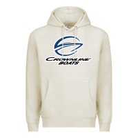 Oatmeal Heather Crownline Boats Premium Hoodie - ArtMosaic